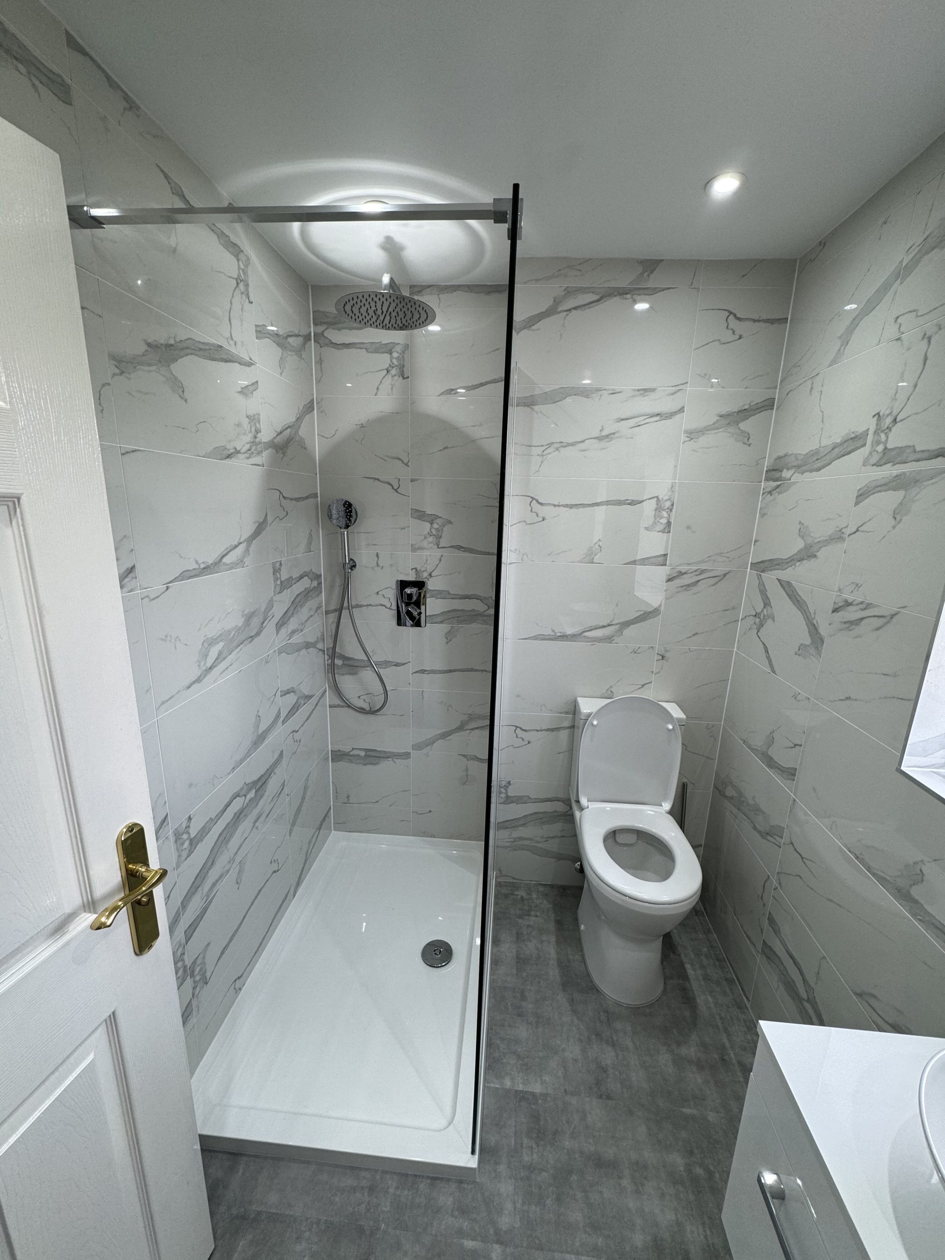 A beautifully completed bathroom renovation by the Pete Bird team