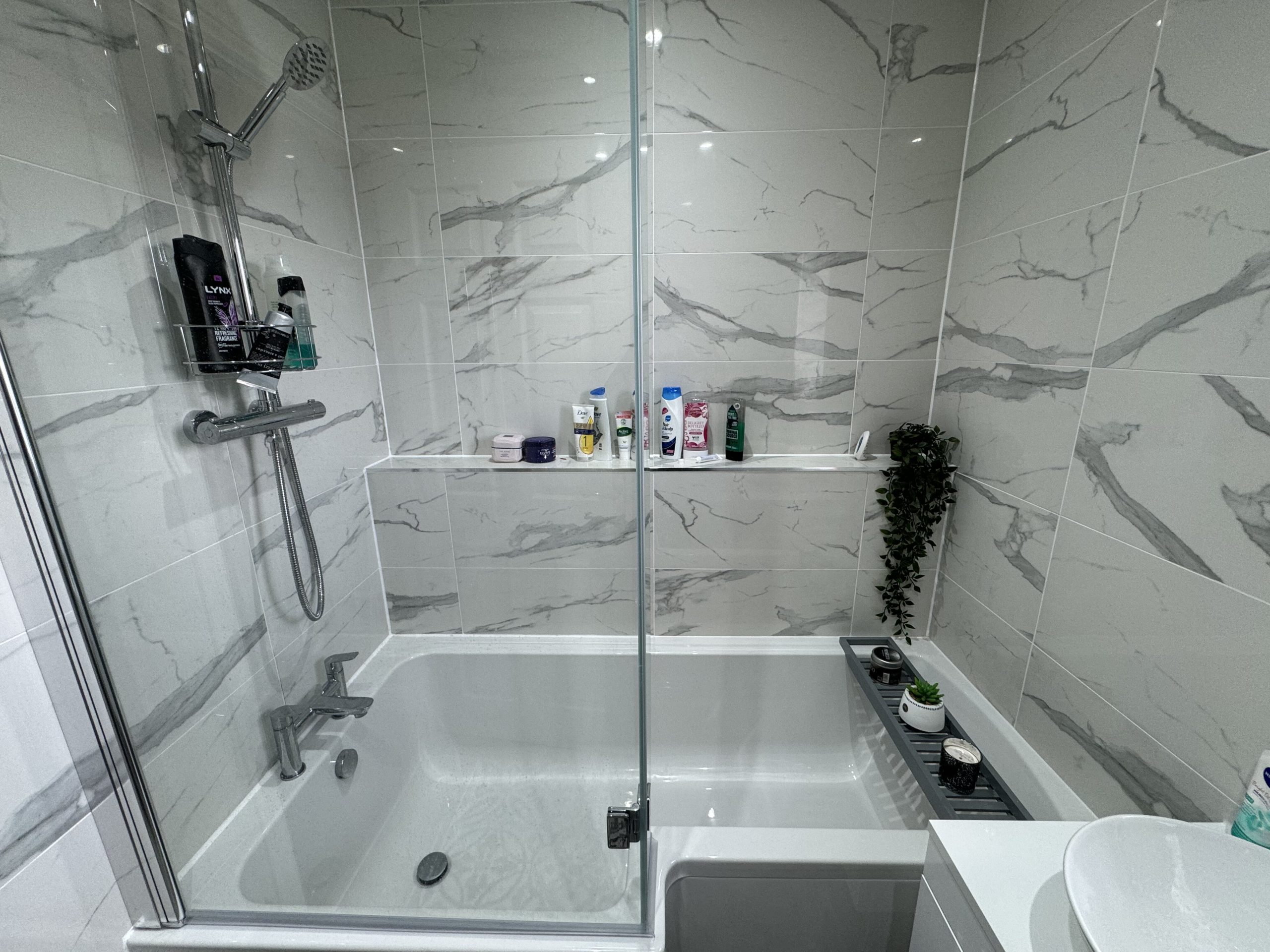 A beautifully completed bathroom renovation by the Pete Bird team