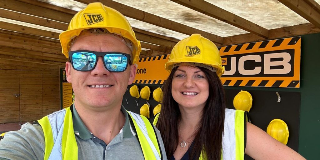 working with hard hats