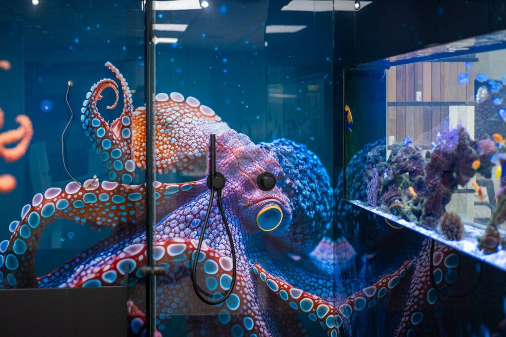 Octopus shower