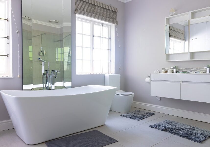 A luxurious bathroom transformation recently completed for a client.