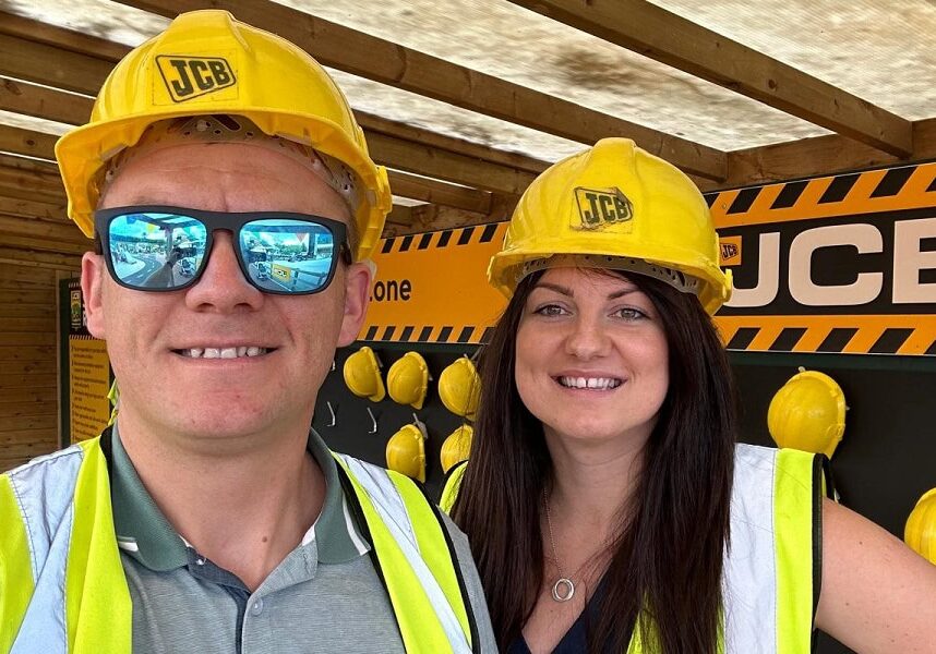 working with hard hats